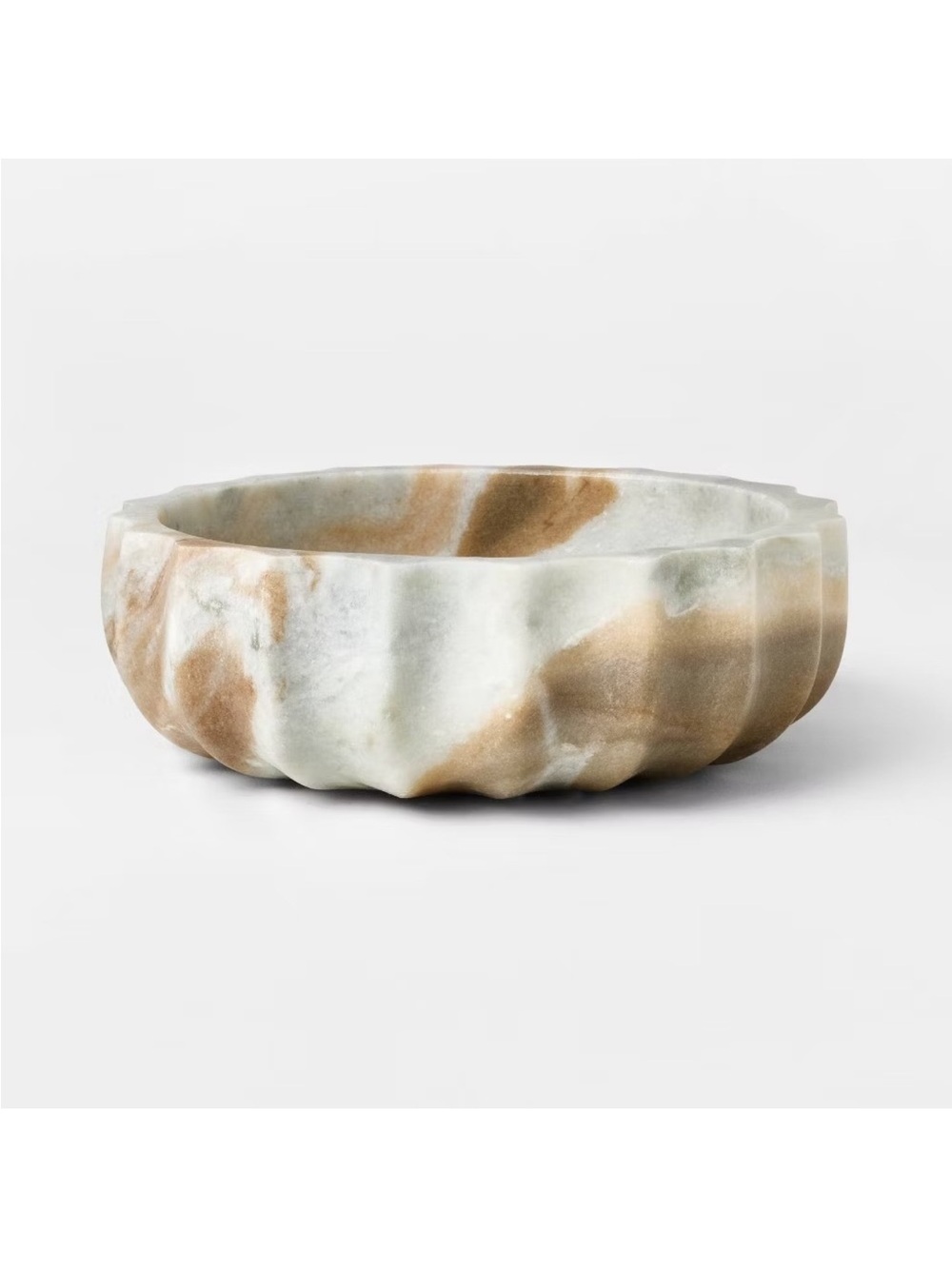 Marble Bowl - Threshold Studio McGee Target Tan Brown - Spring 2026 | New in Box